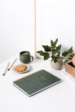 Spiral Notebook - Green Confetti