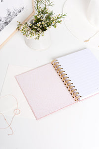 Spiral Mini Notebook - Pink Confetti