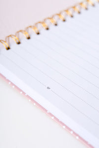Spiral Mini Notebook - Pink Confetti