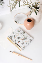 Spiral Mini Notebook - Vintage Flora