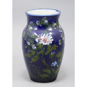 Antique Porcelain Enameled Vase