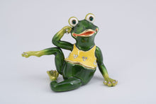 Gymnastic Frog with a Yellow Shirt