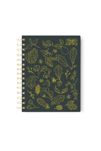 Spiral Golden Foil Notebook - Woods