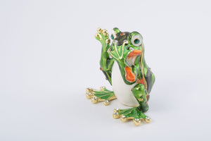 Green Frog Speak No Evil