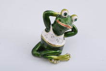 Gymnastic Frog with a White Shirt