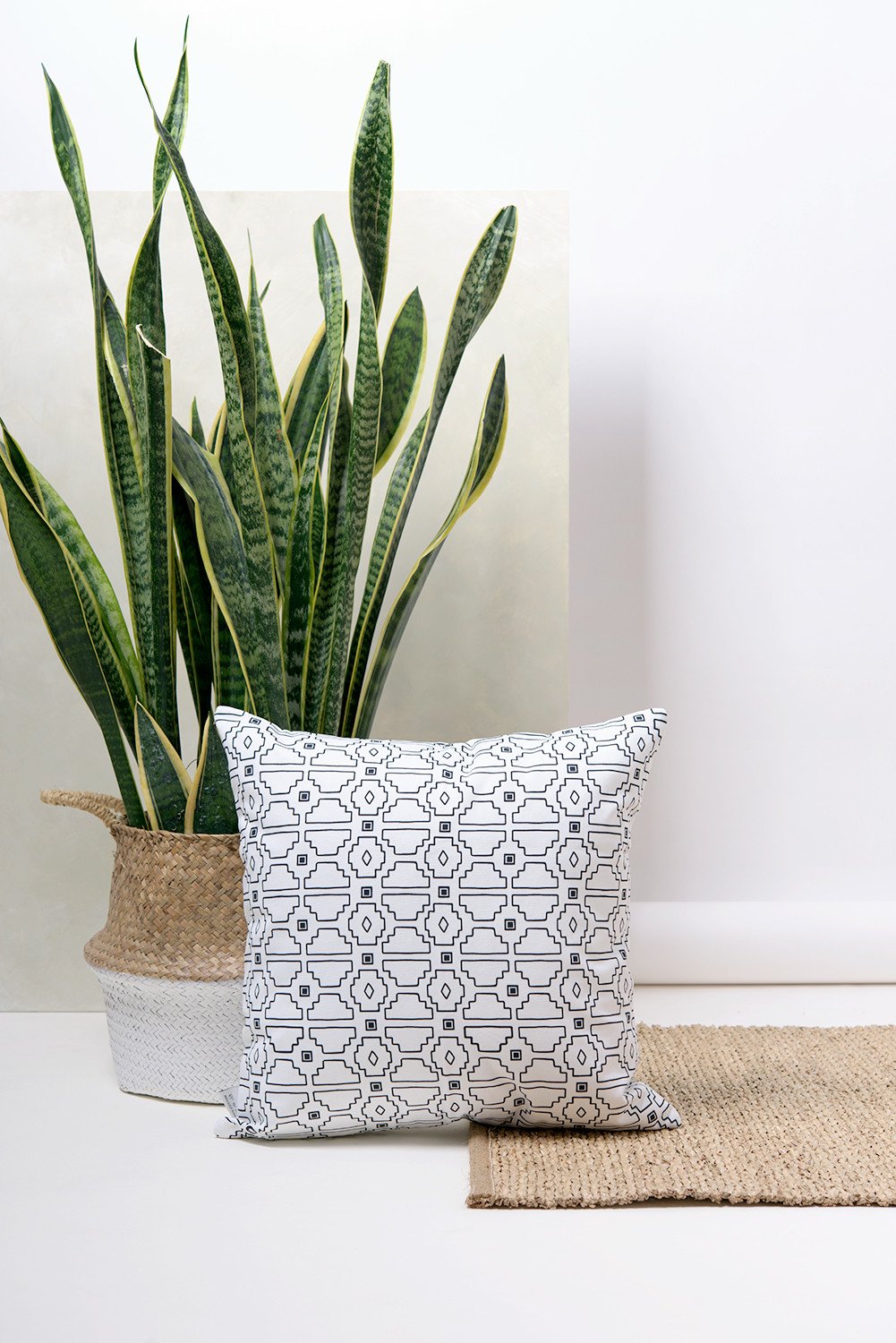 Decorative Pillow -  Geometric Pattern