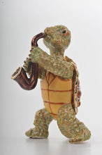 Turtle Playing the Saxophone