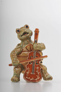 Turtle Playing the Cello