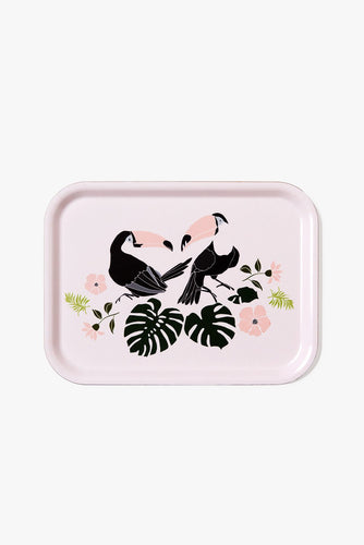 Birch Tray - Toucans