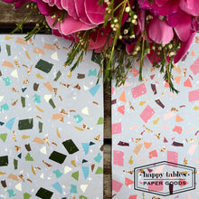 Paper Placemat Happy Tables Terrazzo Confetti