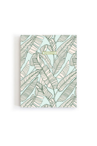 Mini Notebook - Bird of Paradise Leaf