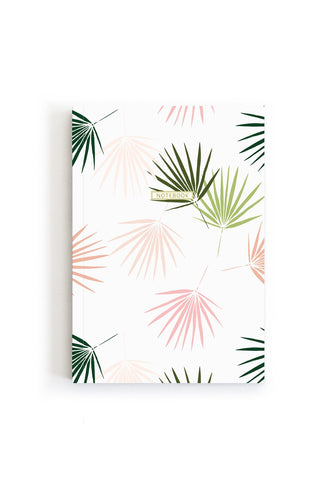 Notebook - Washingtonia Leafs Pattern