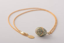 Mint Egg Pendant Necklace