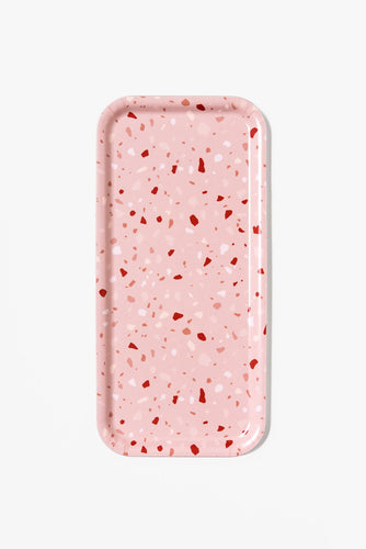 Birch Tray - Pink Terrazzo