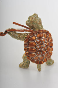 Turtle Playing the Violin