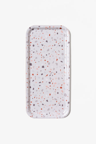 Birch Tray - Gray Terrazzo