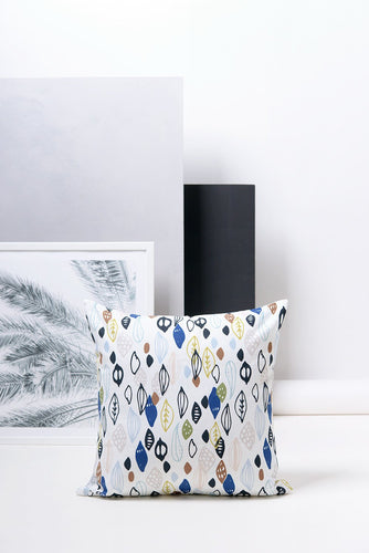 Decorative Pillow -  Blue Seeds