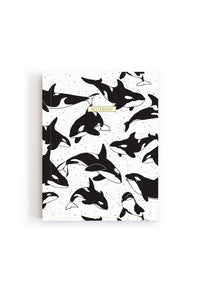 Mini Notebook - Orca Whales