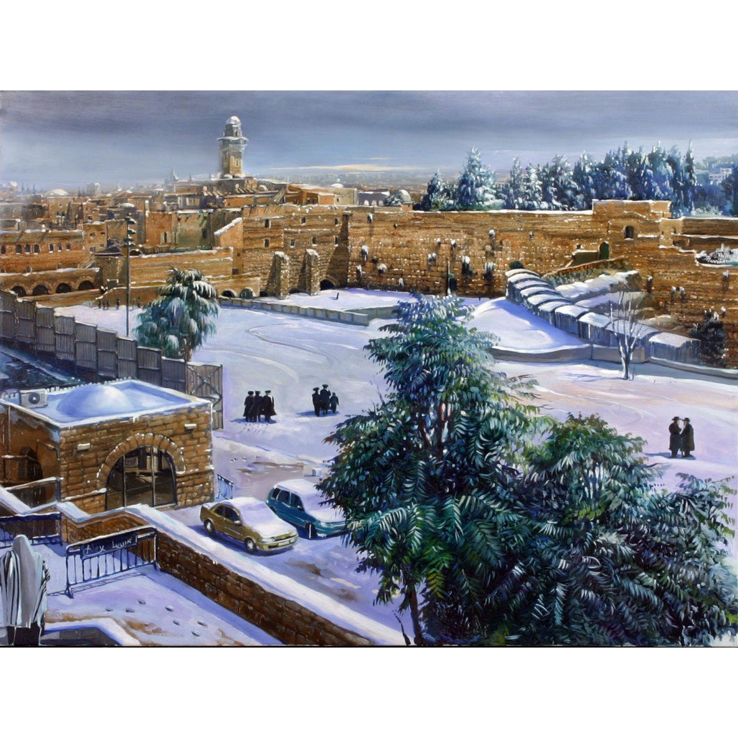 Winter in Jerusalem by Alex Levin
