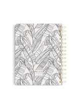 Spiral Notebook - Bird of Paradise leaves