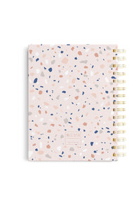 Spiral Notebook - Pink Terrazzo