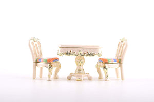 Decorated Chairs and Table