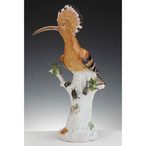 Meissen Porcelain Hoopoe Bird