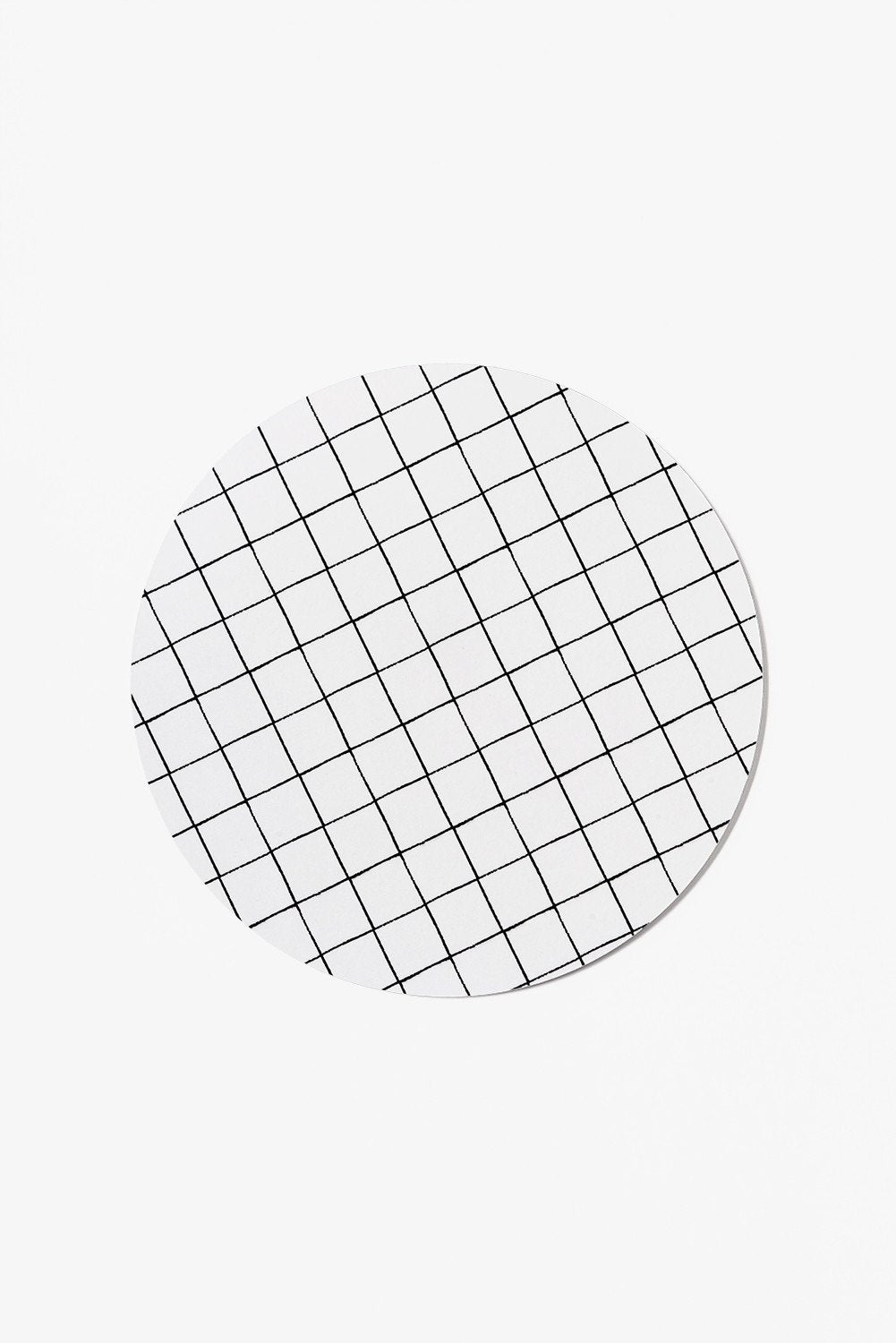 Trivet / Cutting Board - Black Grid