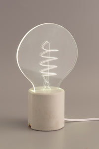 Swirl Desk Bulb Lamp