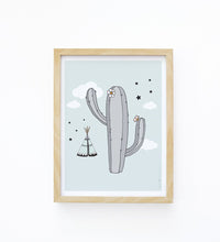 Art Print - Cactus & Tipi