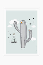 Art Print - Cactus & Tipi