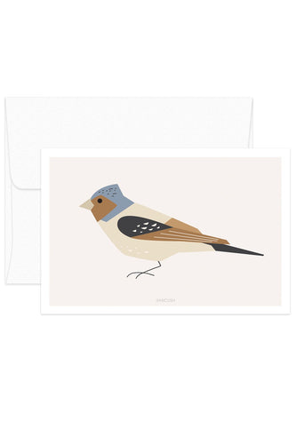 Card - Fringilla Coelebs - Birds no.3