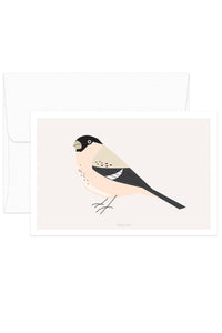 Card -  Pyrrhula Bird - Birds no.2