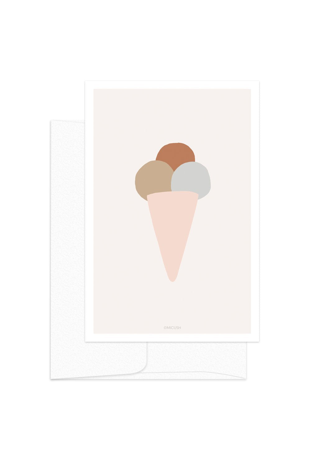 Card - Ice cream