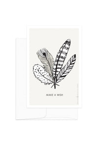 Card - Wild West - Feathers