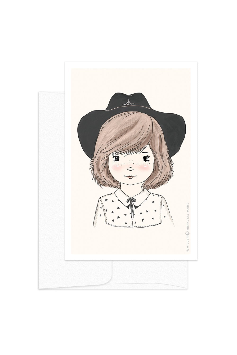 Card - Wild West - Cowgirl