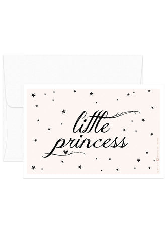 Card - Princess Set - Little Princess Text