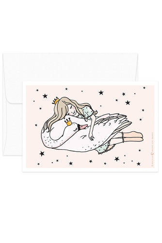 Card - Princess Set - Princess and Swan