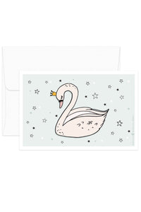 Card - Princess Set - Royal Swan