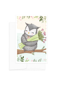 Card - Spring Animals - Owl