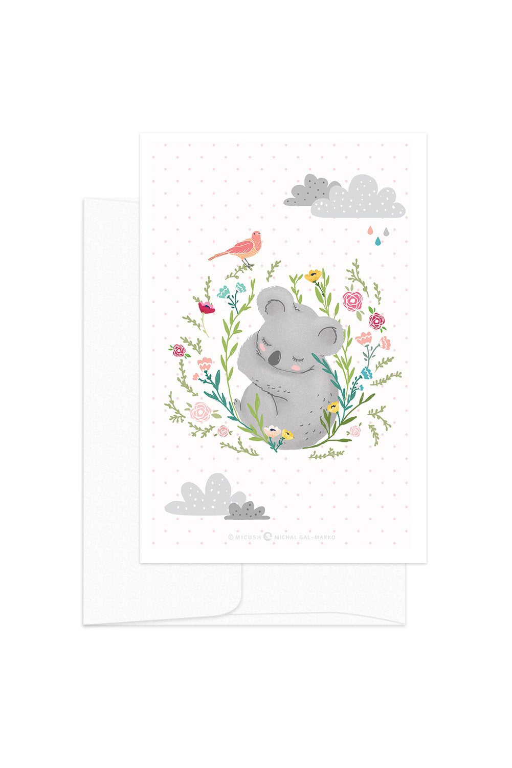 Card - Winter Animals - Koala