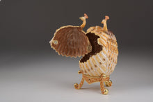 Gold Peacocks Faberge Egg