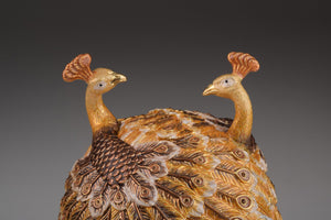 Gold Peacocks Faberge Egg
