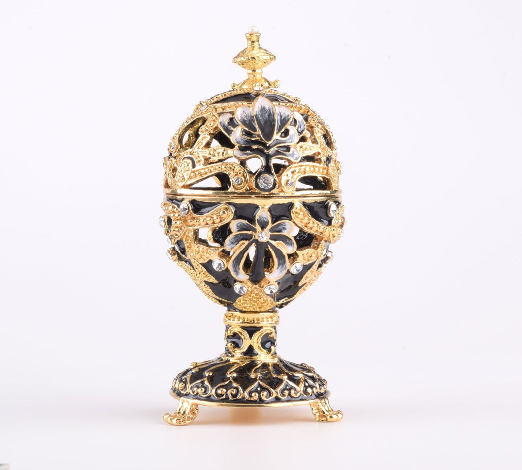 Gold & Black Faberge Egg