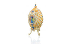 Colorful Peacock Faberge Egg