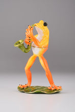 Saxophone Playing Frog