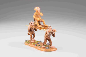 Monkeys Carrying Monkey King