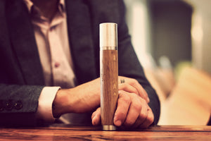 Handmade fist-sized Kole Flask that redefines elegance