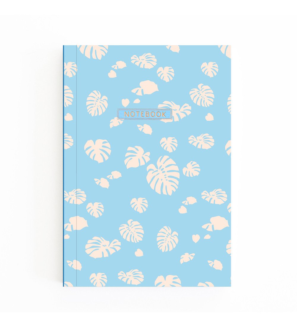 Pocket Notebook - Monstera Leaves