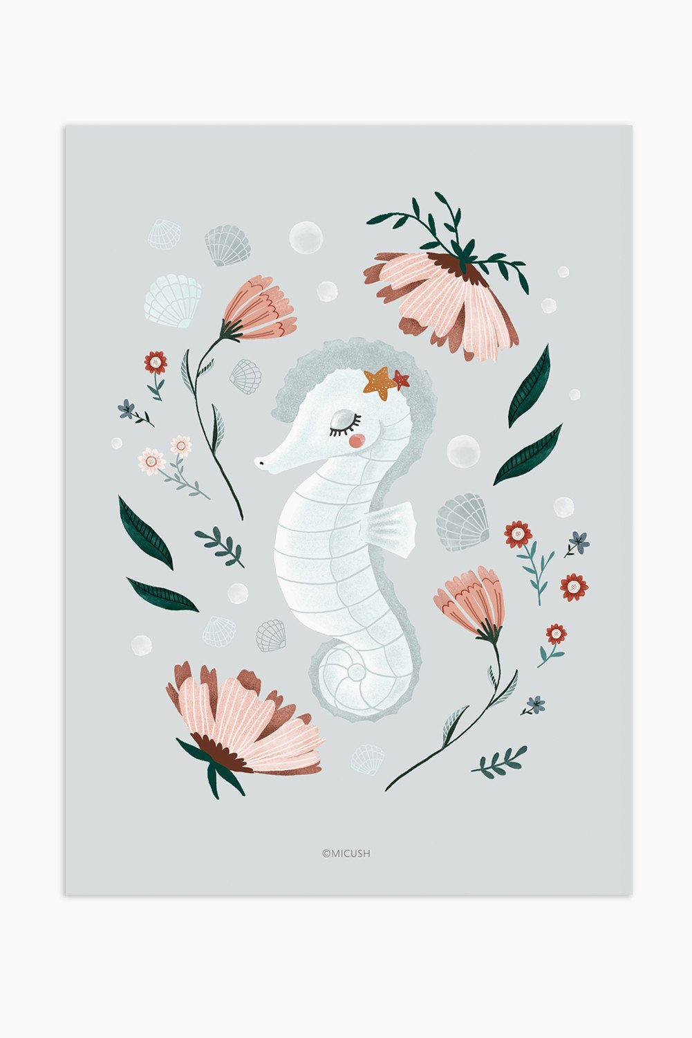 Art Print - Seahorse